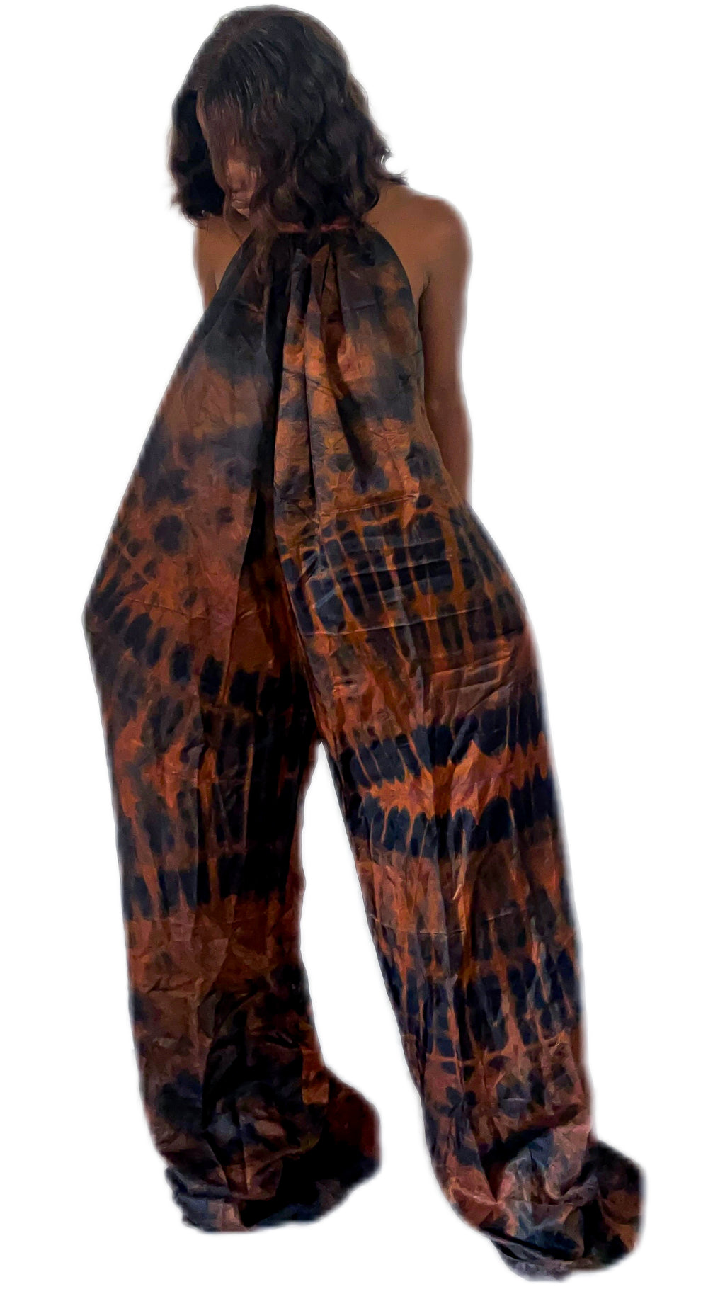 BARE BACK JUMPSUIT ( fit s-2XL)