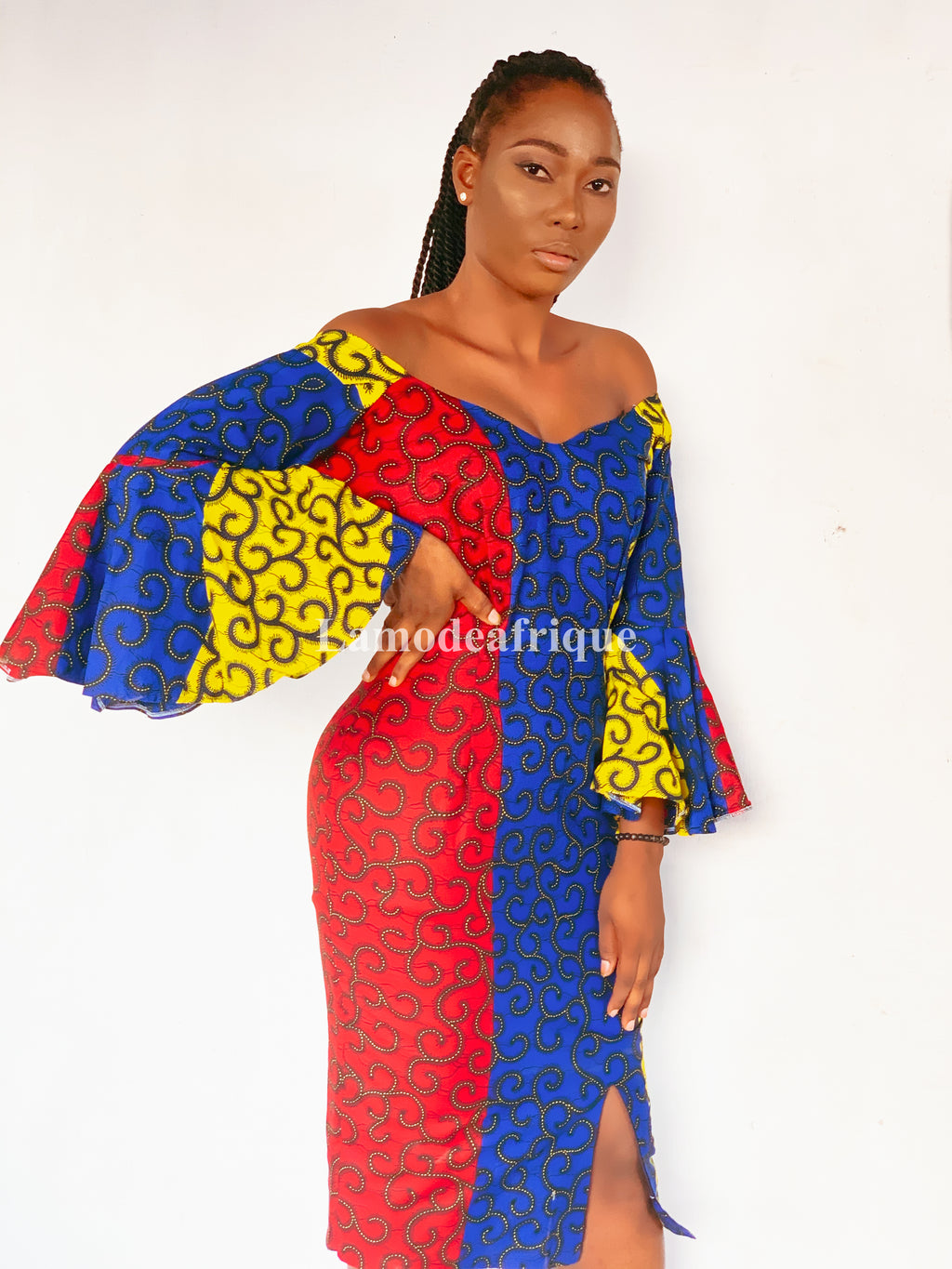 MIXED MATCH DRESS- DORA